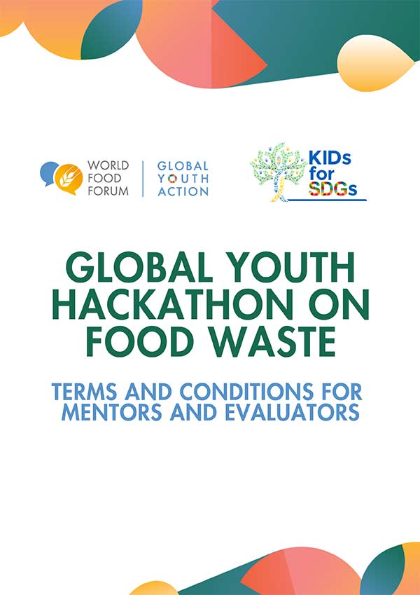 Global Youth Hackathon on Food Waste - T&C for Mentors and Evaluators