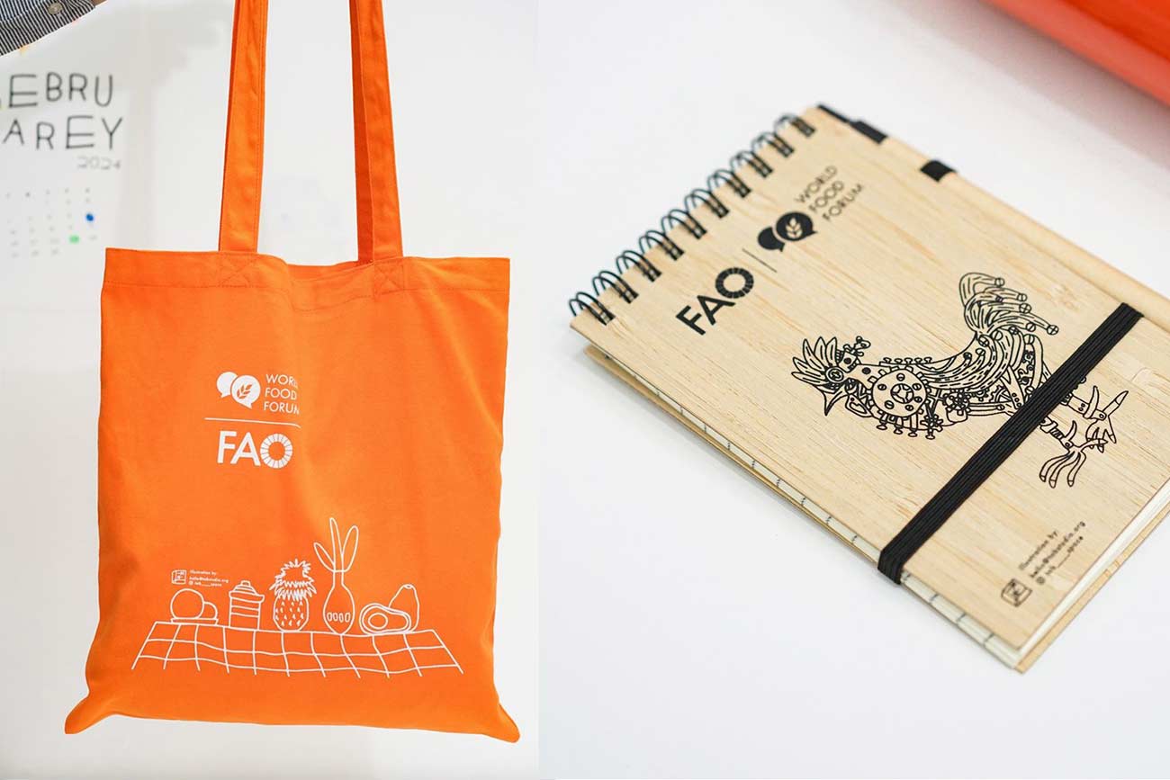 Call for designs: 2024 World Food Forum merchandise